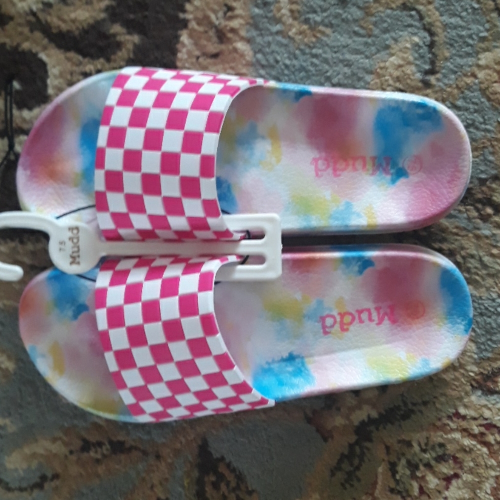 4x*Host Pick*Mudd adorable slide sandals - Picture 4 of 16